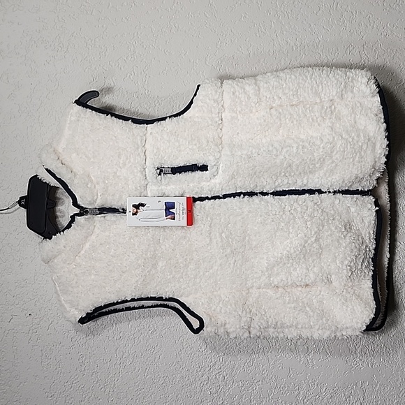 NWT Weatherproof Vintage Comfy Vest White Women's SZ.M - Picture 1 of 5